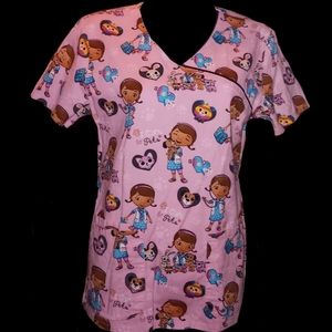 Doc Mcstuffins Scrub Top by Disney